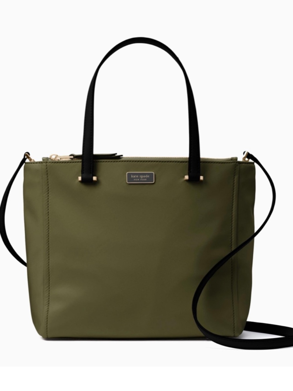 Kate Spade Dawn Nylon Medium Satchel Crossbody Shoulder Bag